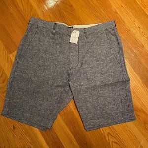 JCrew Gramercy Linen-Cotton Shorts